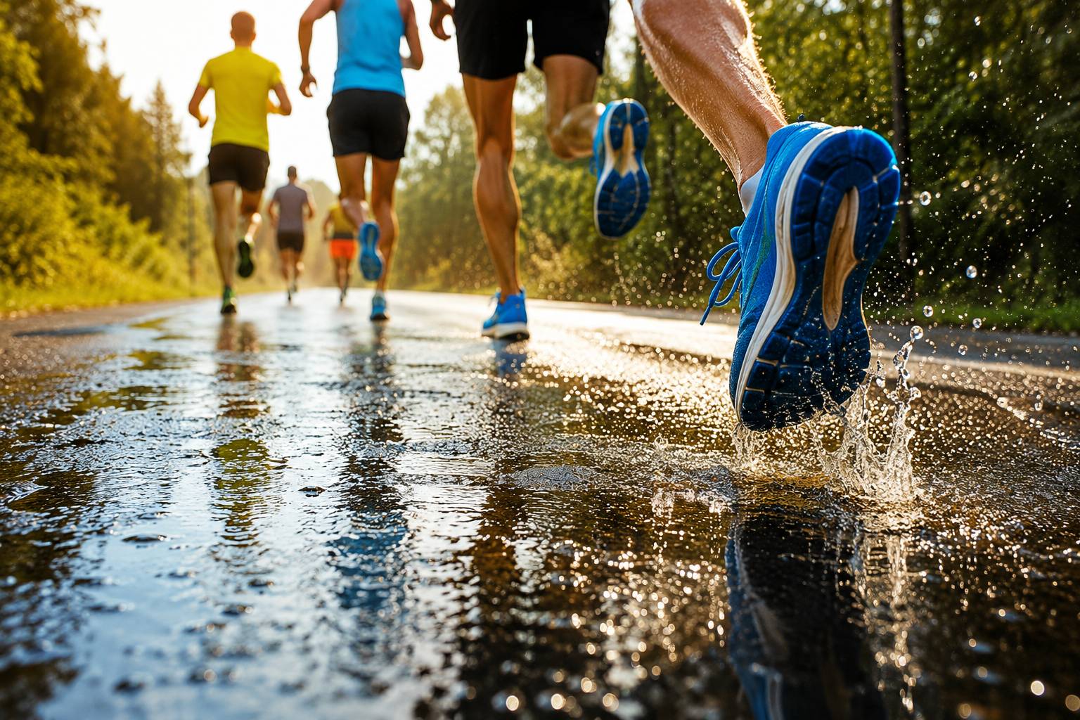 running